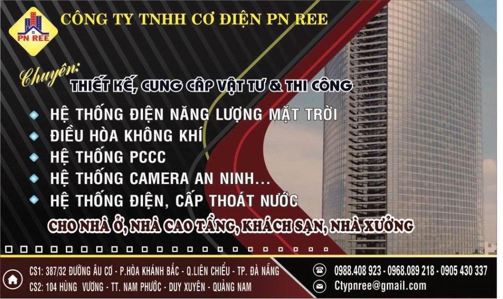 công ty tnhh cơ điện pn ree